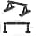 SELEWAERE Metal Parallettes Floor Workout Push Up Handles Non-Slip Pushup Bars Handstand Bars for Calisthenic Fitness Sturdy Steel Tubing with NBR Foam Covered Grip, Load up to 600 lbs