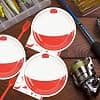 Yungyan 73 Pcs Fishing Birthday Party Decorations Tableware Set Serves 12 Guests, Gone Fishing Party Supplies Ofishally One Birthday Decorations Incluede Plates Napkins Forks & Fish Floats
