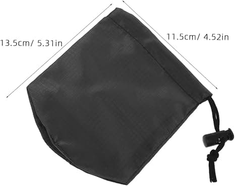 SOIMISS 2PCS Waterproof Raincoat Carrying Bags - Drawstring Storage Pouch Case - Rain Poncho Organizer - Rain Gear Pocket Bags for Cycling Hiking Camping Travel