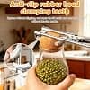 Adjustable Stainless Steel Jar Opener - Effortless Grip for Seniors & Weak Hands, Rust-Resistant Kitchen Gadget for Tight Lids (2)