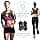 Prodigen Weighted Vest for Women and Men 8 Lbs with Reflective Stripe and Double Adjustable Buckle Straps Weight Vests for Strength Training, Jogging, Cardio, Weight Loss, Muscle Building, Black