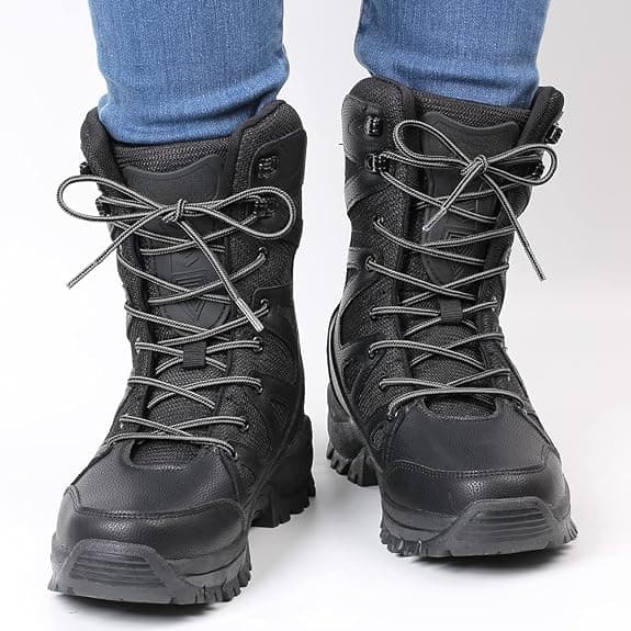 UpUGo 3 Pair Boot Shoe Laces, Round Shoelaces for Athletic Running Hiking Sneakers Shoes Boot