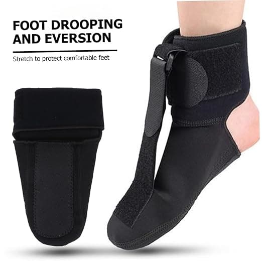 1pc Professional Foot Drop Brace for Ankle Support and Rehabilitation Comfortable Wear Fit for Foot Care and Recovery