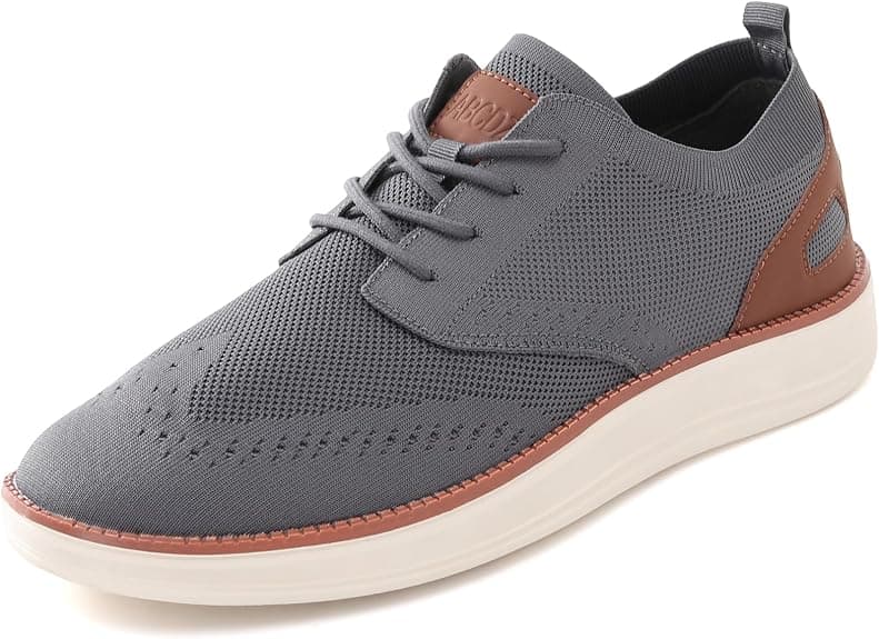 Men's Breeze Mesh Oxfords Sneakers Business Casual Comfortable Walking Shoes US Size 11.5