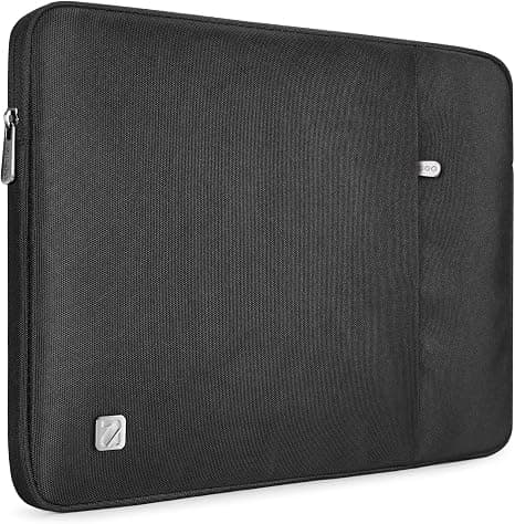 NIDOO 11 Inch 13 Inch Laptop Sleeve Computer Carrying Case Bag for 13" iPad Pro M2 M4 / 13" iPad Air M2/ 13" Surface Pro 10 9 8 7 X/ 13" MacBook Pro Air/12.7" Lenovo Tab P12 / 13.4" XPS 13 Plus, Black