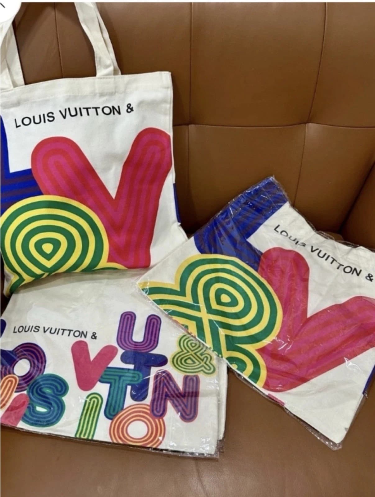 Louis Vuitton Limited Edition Canvas Eco Tote Bag